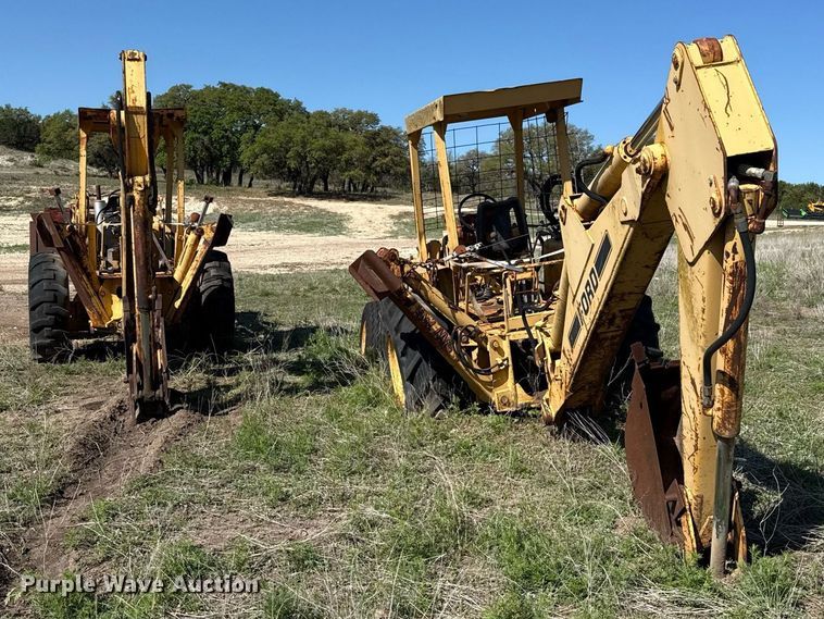 image for item EJ3615 (2) Ford backhoes