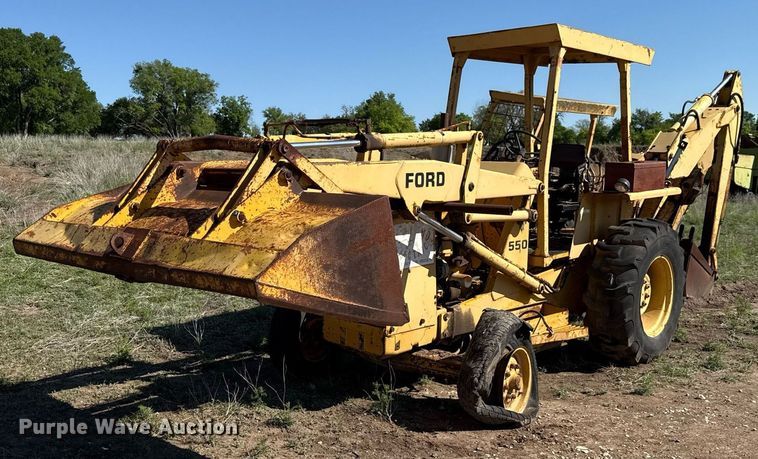 image for item EJ3615 (2) Ford backhoes