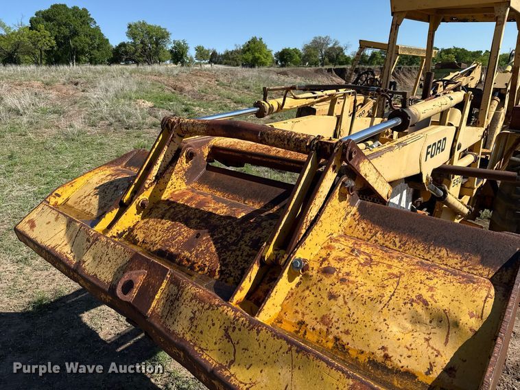 image for item EJ3615 (2) Ford backhoes