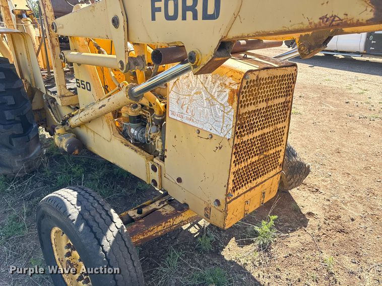 image for item EJ3615 (2) Ford backhoes