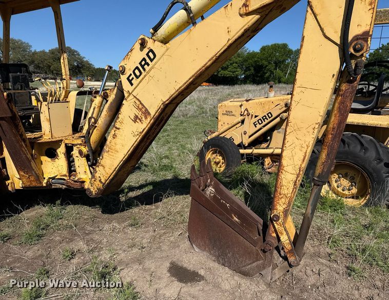 image for item EJ3615 (2) Ford backhoes