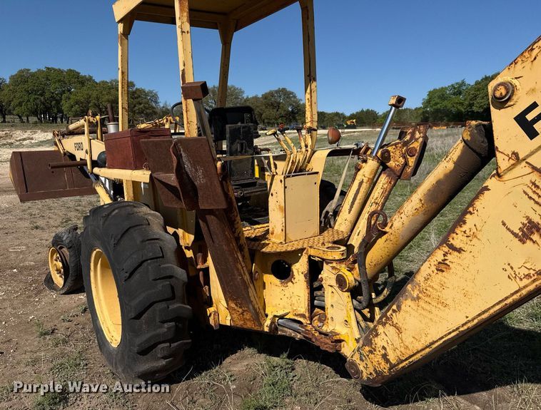 image for item EJ3615 (2) Ford backhoes
