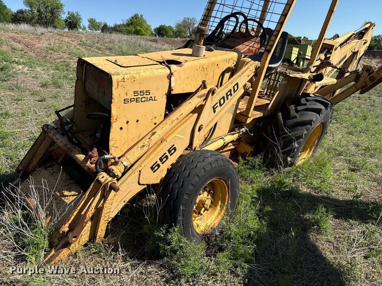 image for item EJ3615 (2) Ford backhoes