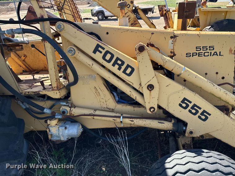 image for item EJ3615 (2) Ford backhoes