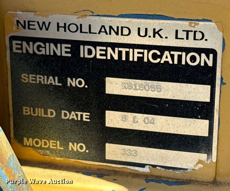 image for item EJ3615 (2) Ford backhoes