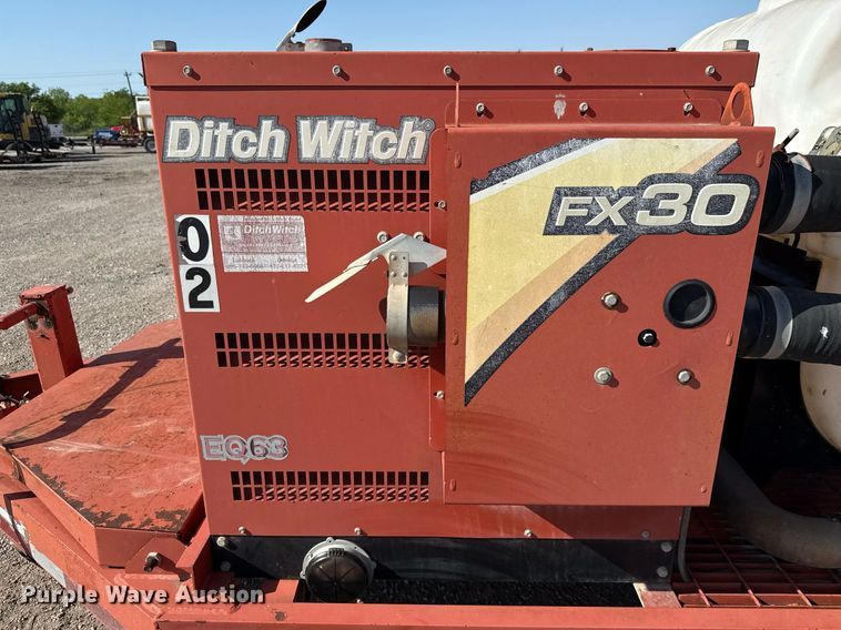 image for item EJ3623 2015 Ditch Witch FX30 vacuum excavator