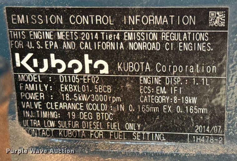 image for item EJ3623 2015 Ditch Witch FX30 vacuum excavator