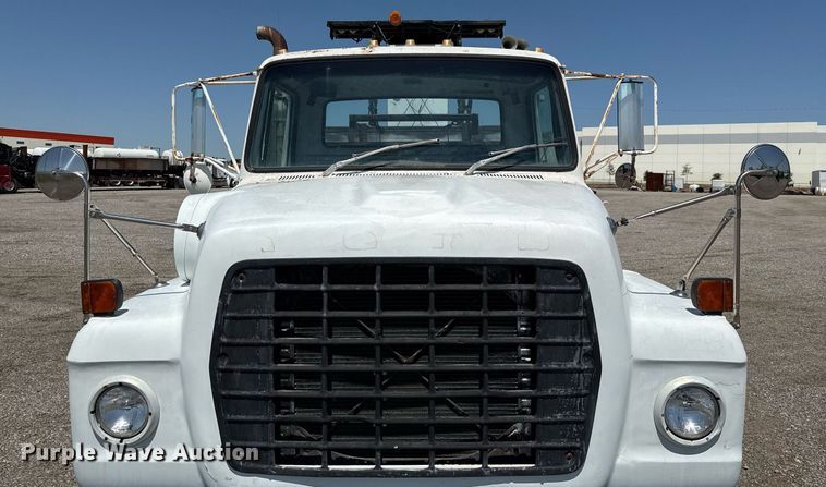 image for item EJ3630 1978 Ford truck cab and chassis with crash attenuator