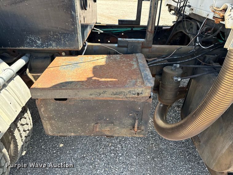 image for item EJ3630 1978 Ford truck cab and chassis with crash attenuator