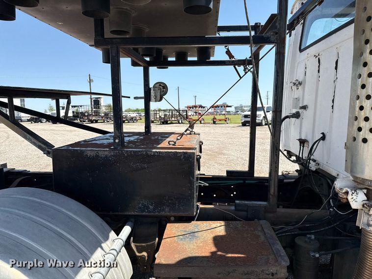 image for item EJ3630 1978 Ford truck cab and chassis with crash attenuator