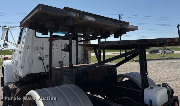 image for item EJ3630 1978 Ford truck cab and chassis with crash attenuator