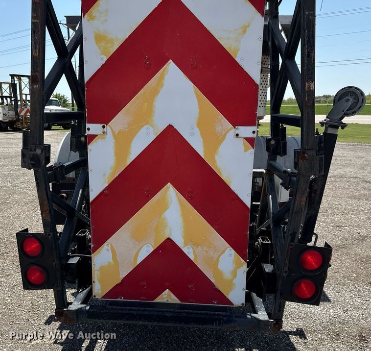 image for item EJ3630 1978 Ford truck cab and chassis with crash attenuator