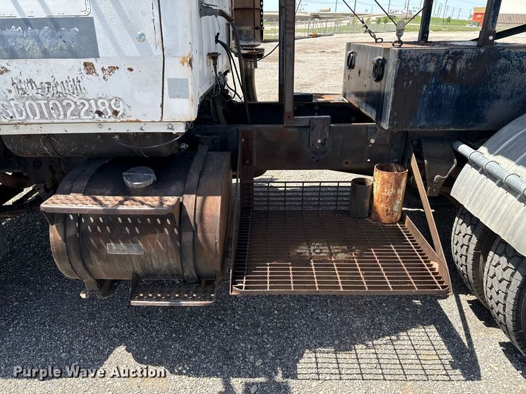 image for item EJ3630 1978 Ford truck cab and chassis with crash attenuator