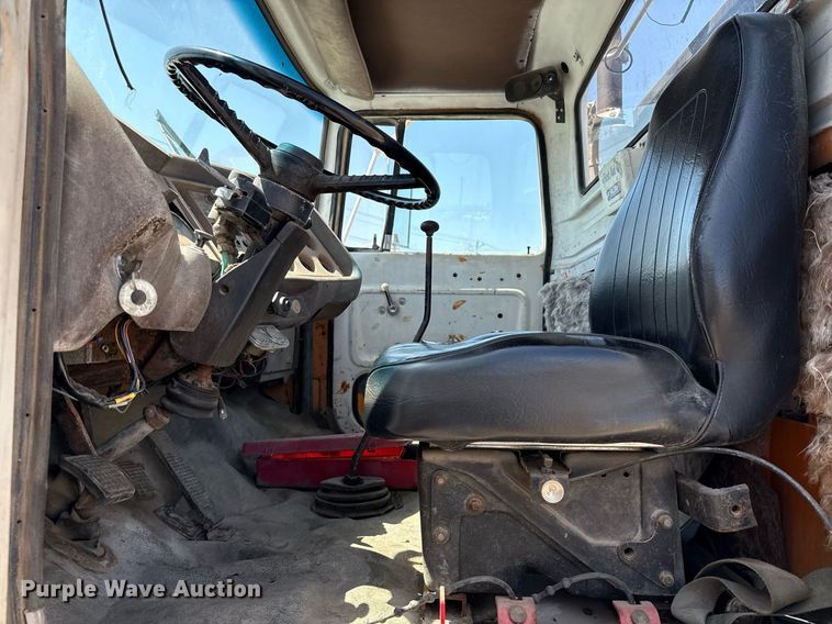 image for item EJ3630 1978 Ford truck cab and chassis with crash attenuator