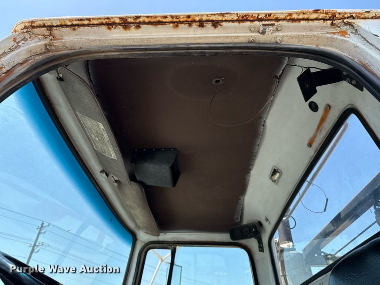 image for item EJ3630 1978 Ford truck cab and chassis with crash attenuator