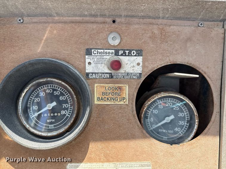 image for item EJ3630 1978 Ford truck cab and chassis with crash attenuator