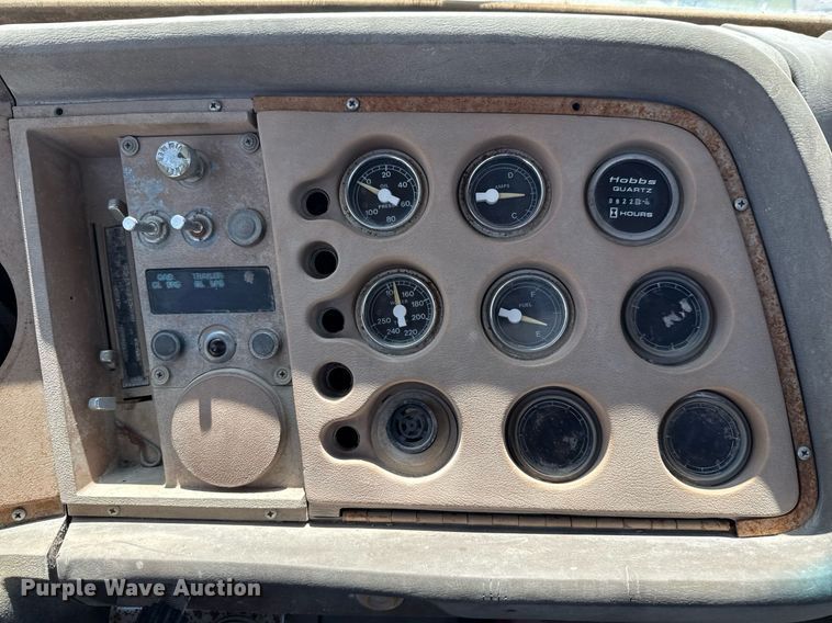 image for item EJ3630 1978 Ford truck cab and chassis with crash attenuator