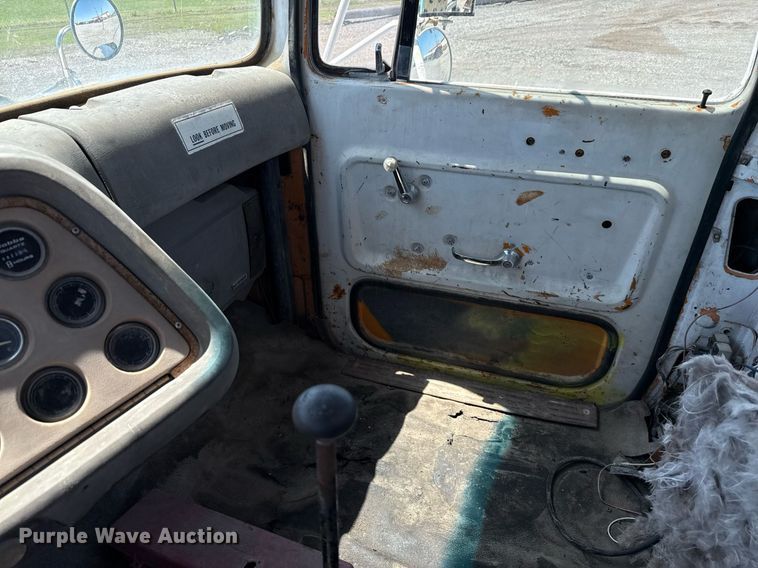 image for item EJ3630 1978 Ford truck cab and chassis with crash attenuator