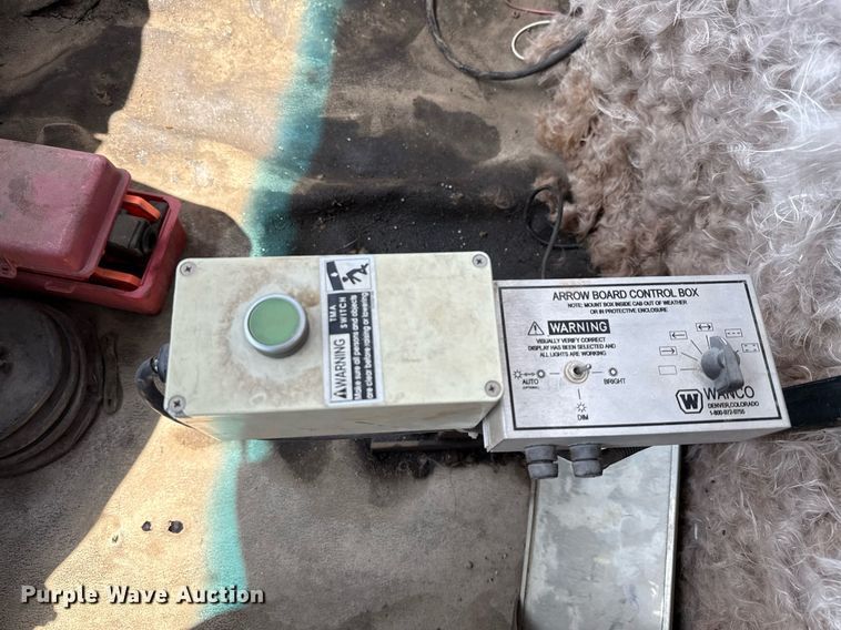 image for item EJ3630 1978 Ford truck cab and chassis with crash attenuator