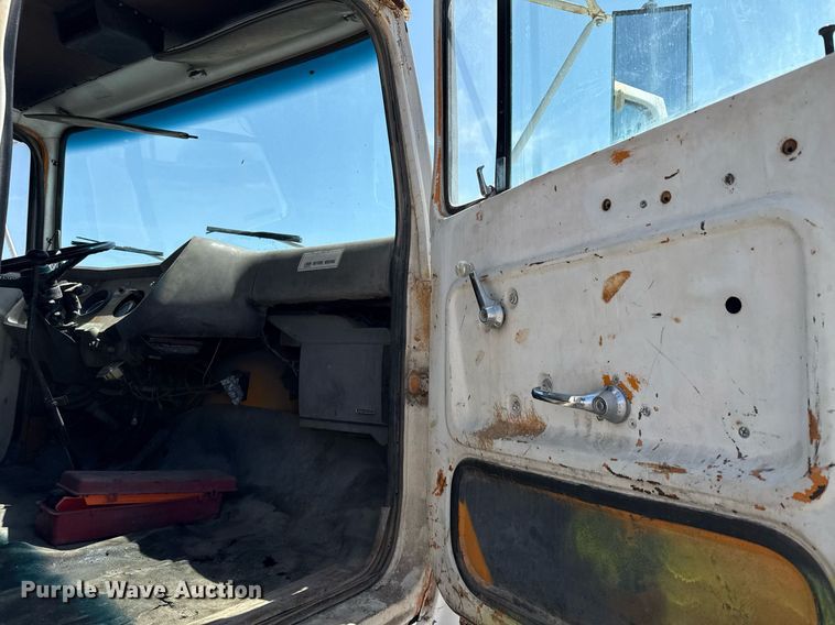 image for item EJ3630 1978 Ford truck cab and chassis with crash attenuator