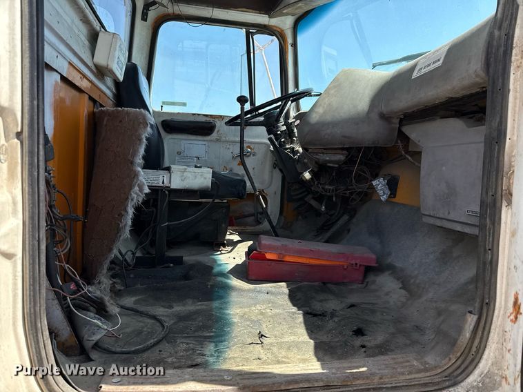 image for item EJ3630 1978 Ford truck cab and chassis with crash attenuator