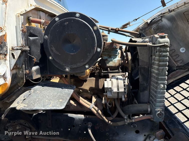 image for item EJ3630 1978 Ford truck cab and chassis with crash attenuator