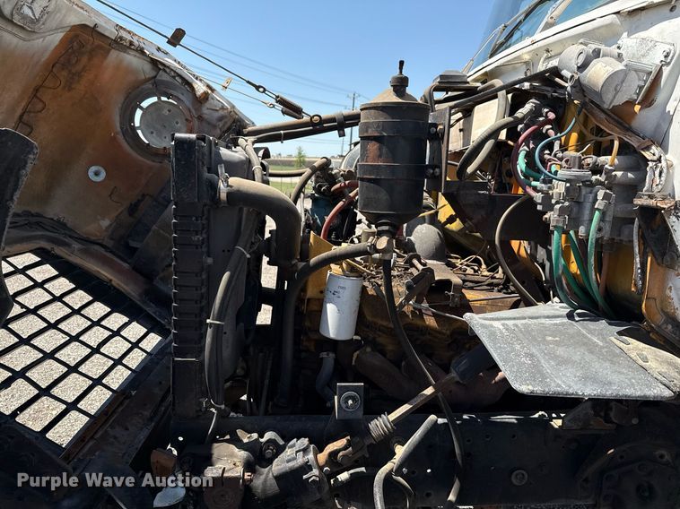 image for item EJ3630 1978 Ford truck cab and chassis with crash attenuator