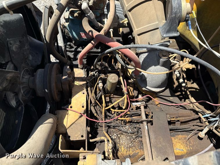 image for item EJ3630 1978 Ford truck cab and chassis with crash attenuator