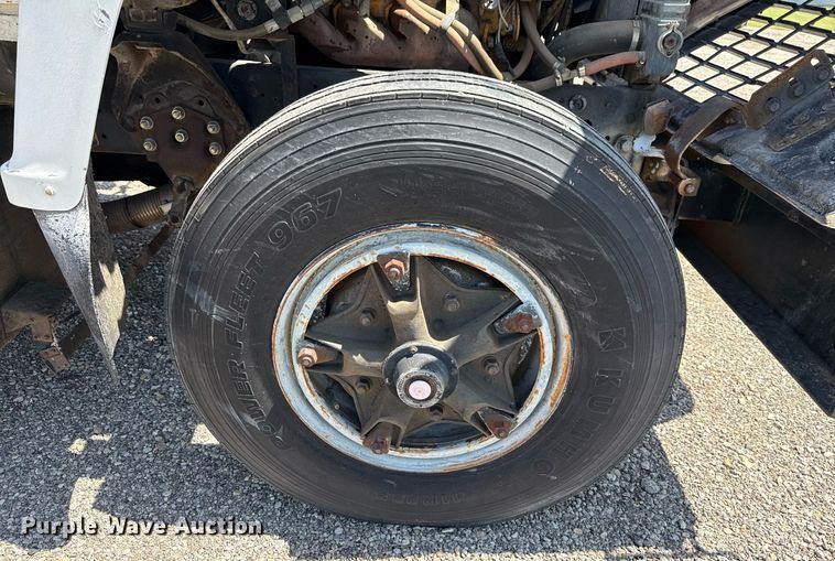 image for item EJ3630 1978 Ford truck cab and chassis with crash attenuator