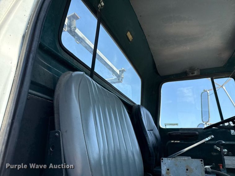 image for item EJ3631 1987 Ford LN8000F service truck with crash attenuator