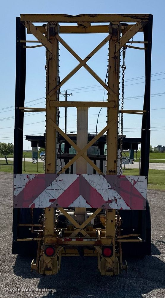 image for item EJ3632 1984 International 1955 truck cab and chassis with crash attenuator