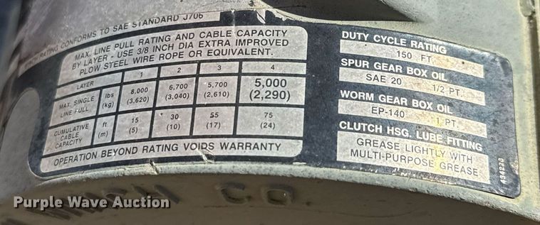 image for item EJ3632 1984 International 1955 truck cab and chassis with crash attenuator