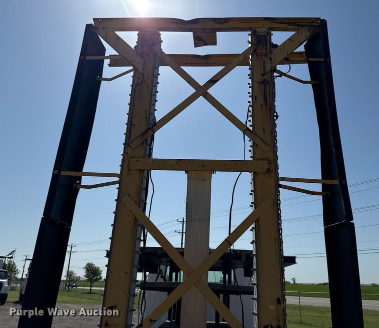 image for item EJ3632 1984 International 1955 truck cab and chassis with crash attenuator