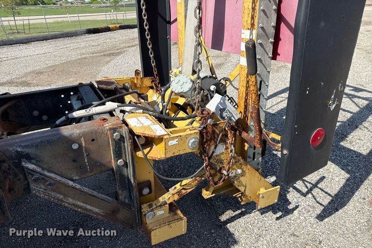 image for item EJ3632 1984 International 1955 truck cab and chassis with crash attenuator