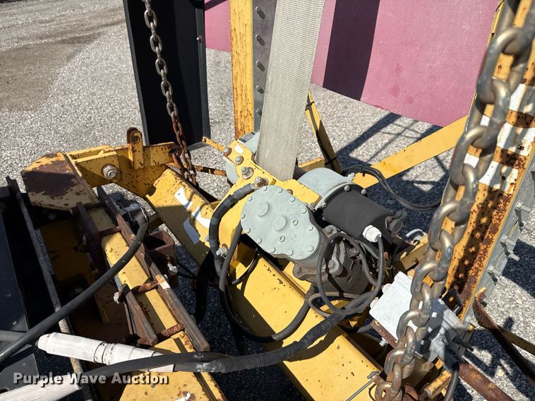 image for item EJ3632 1984 International 1955 truck cab and chassis with crash attenuator