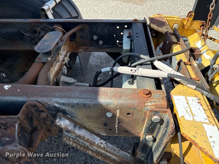 image for item EJ3632 1984 International 1955 truck cab and chassis with crash attenuator