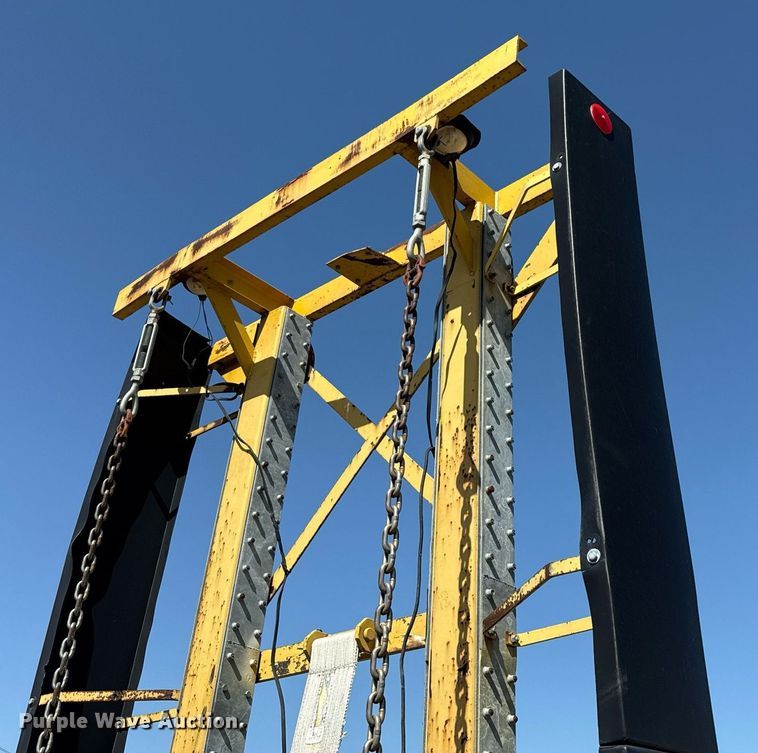 image for item EJ3632 1984 International 1955 truck cab and chassis with crash attenuator