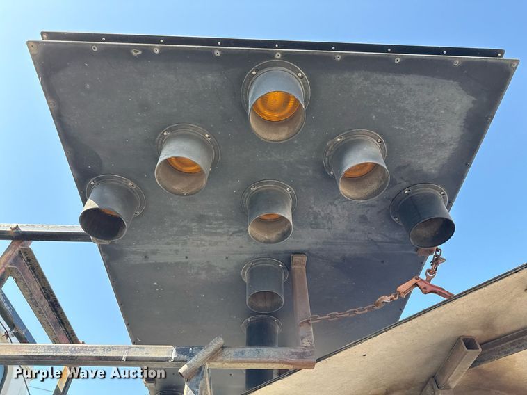 image for item EJ3632 1984 International 1955 truck cab and chassis with crash attenuator