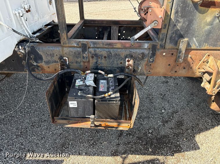 image for item EJ3632 1984 International 1955 truck cab and chassis with crash attenuator