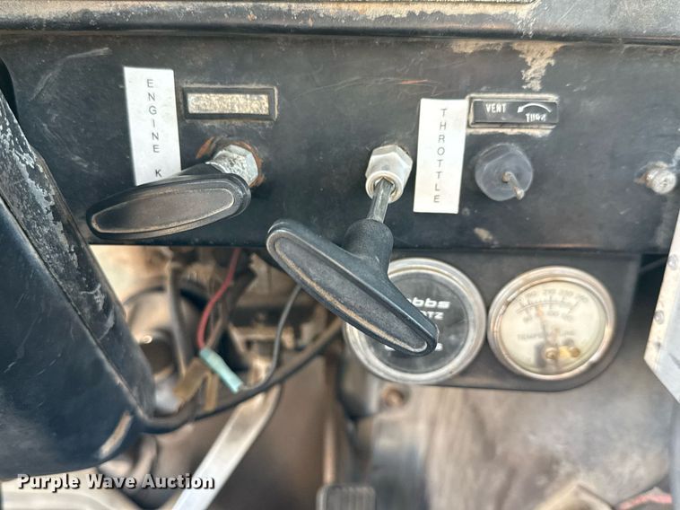 image for item EJ3632 1984 International 1955 truck cab and chassis with crash attenuator