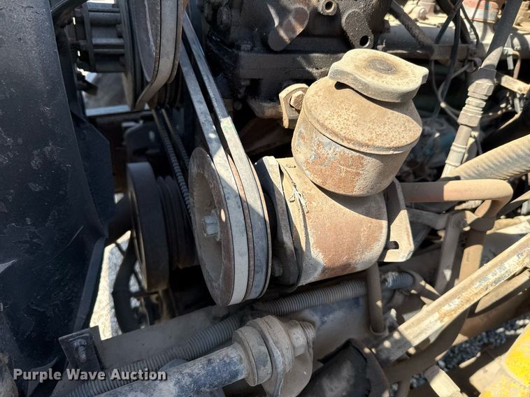 image for item EJ3632 1984 International 1955 truck cab and chassis with crash attenuator