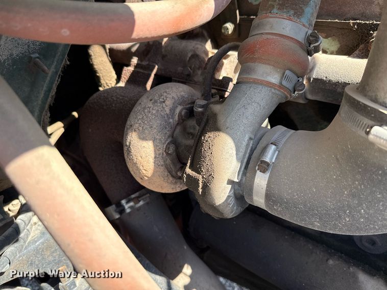 image for item EJ3632 1984 International 1955 truck cab and chassis with crash attenuator