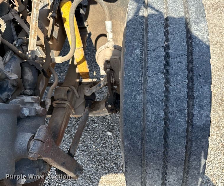 image for item EJ3632 1984 International 1955 truck cab and chassis with crash attenuator