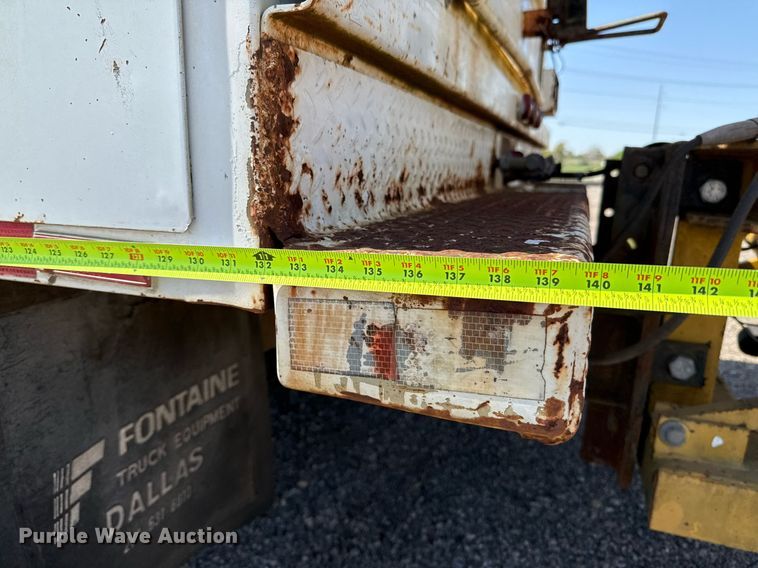 image for item EJ3633 1987 Ford LN8000F utility / service truck with crash attenuator 