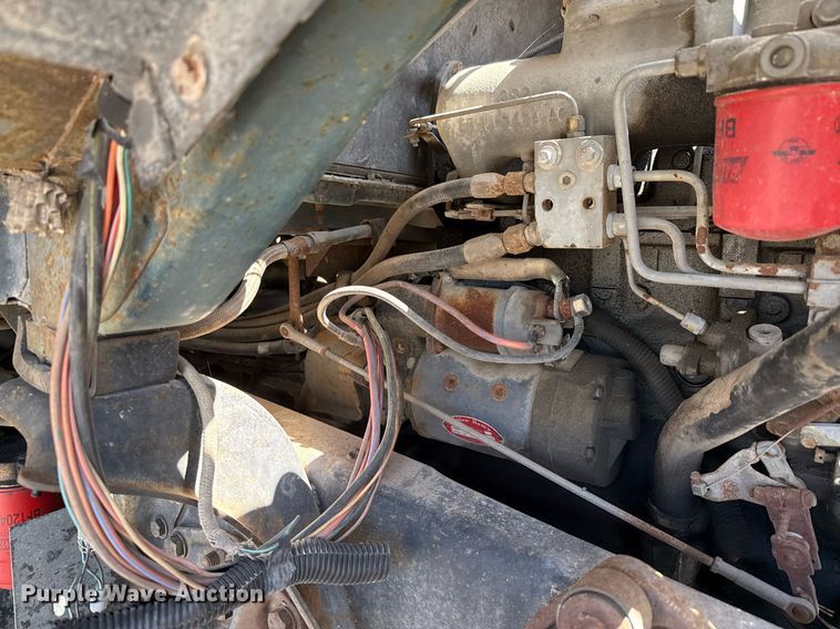 image for item EJ3633 1987 Ford LN8000F utility / service truck with crash attenuator 