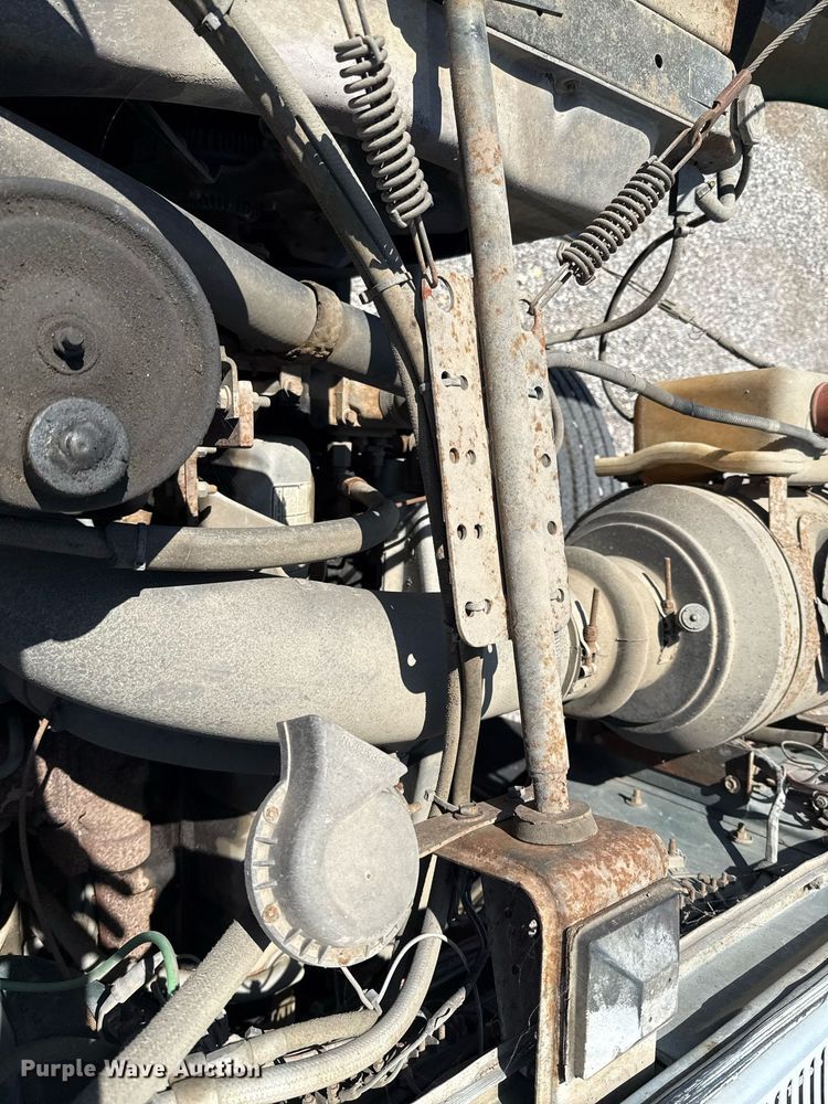 image for item EJ3633 1987 Ford LN8000F utility / service truck with crash attenuator 