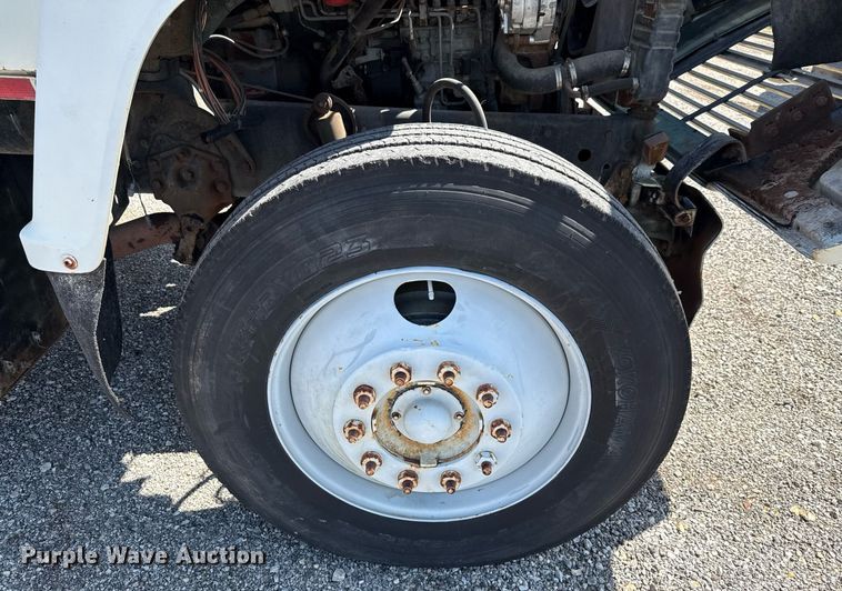 image for item EJ3633 1987 Ford LN8000F utility / service truck with crash attenuator 