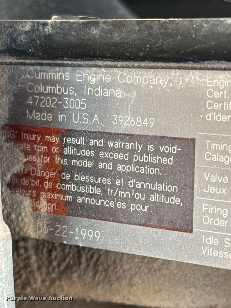 image for item EJ3643 2000 Ford F650 Super Duty XL water truck