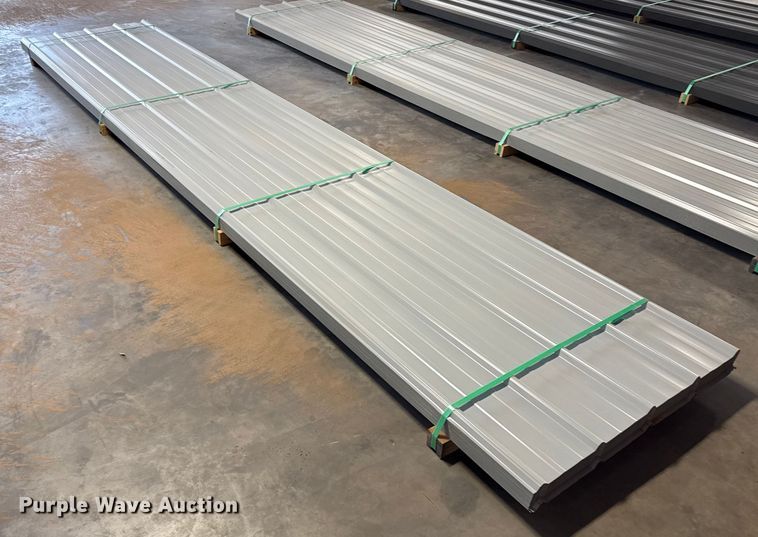 image for item EJ3645 (100) sheets of Doerksen Metal Components metal siding/roofing