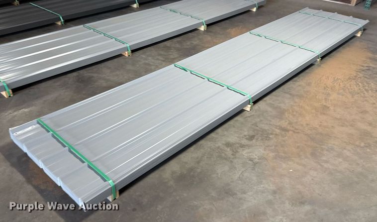 image for item EJ3645 (100) sheets of Doerksen Metal Components metal siding/roofing